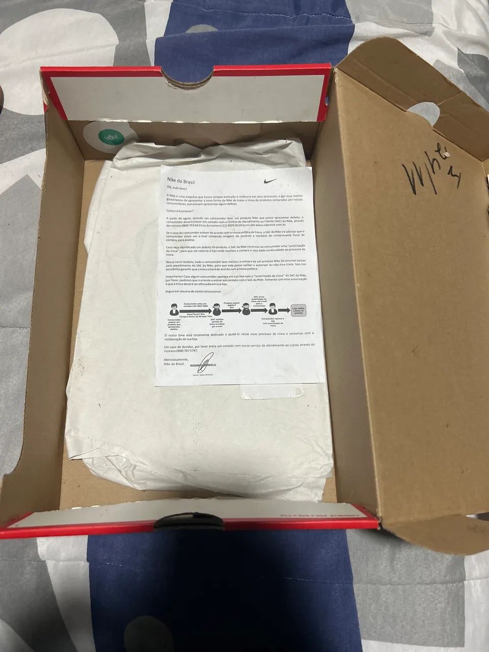 Tênis da Nike original com caixa e tudo  - Foto 3