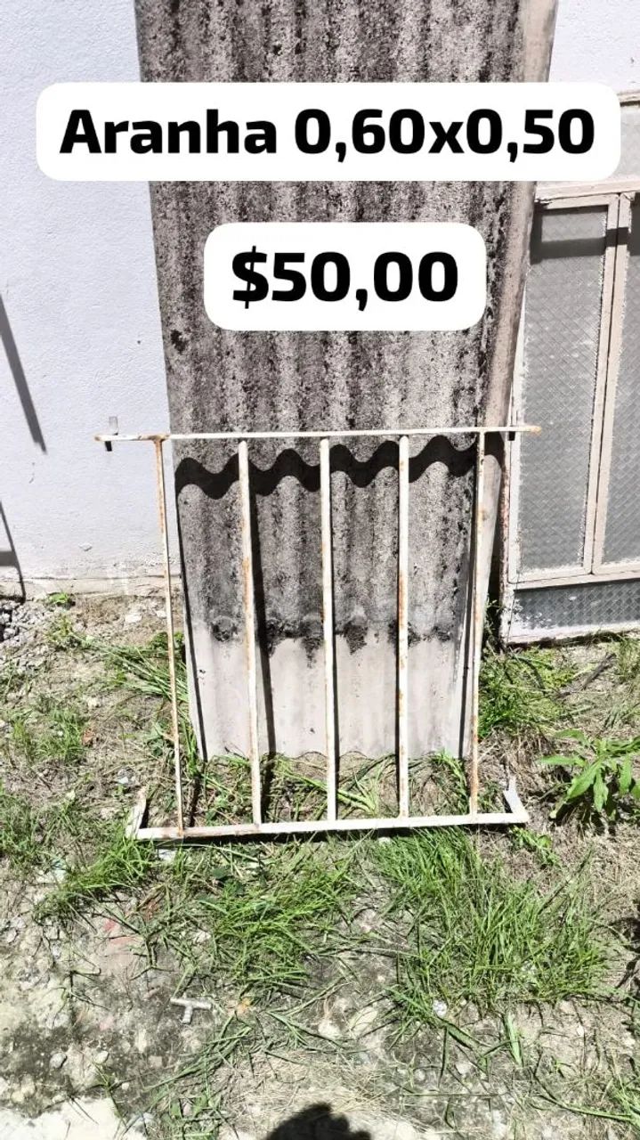 Grades e Aranha de ferro