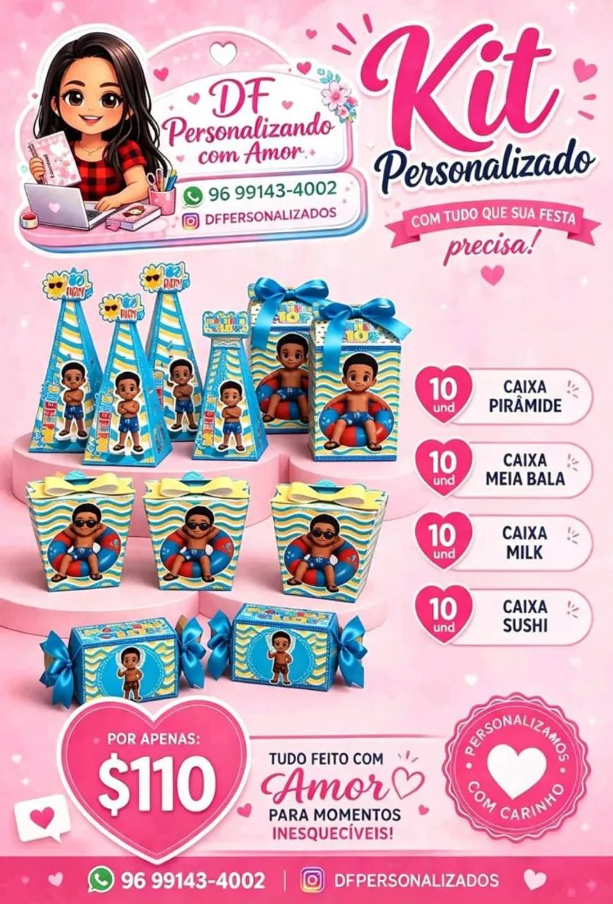 Kit brindes Personalizados 