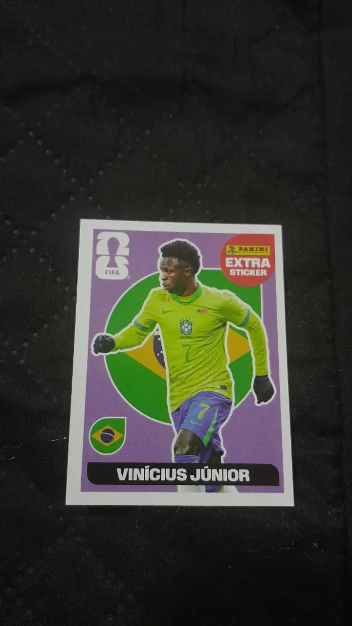 Figurinha legend vini Jr roxo - Foto 2