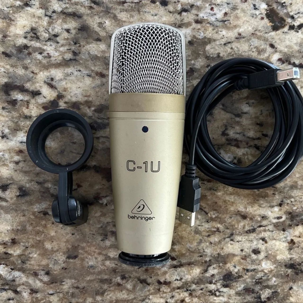 microfone condensador usb c 1u behringer - Foto 2