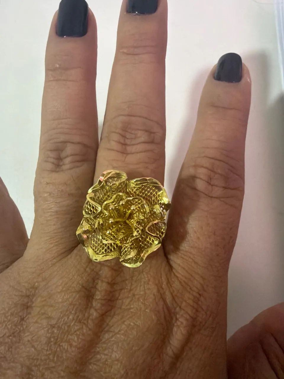Anel de ouro 18k - Foto 4