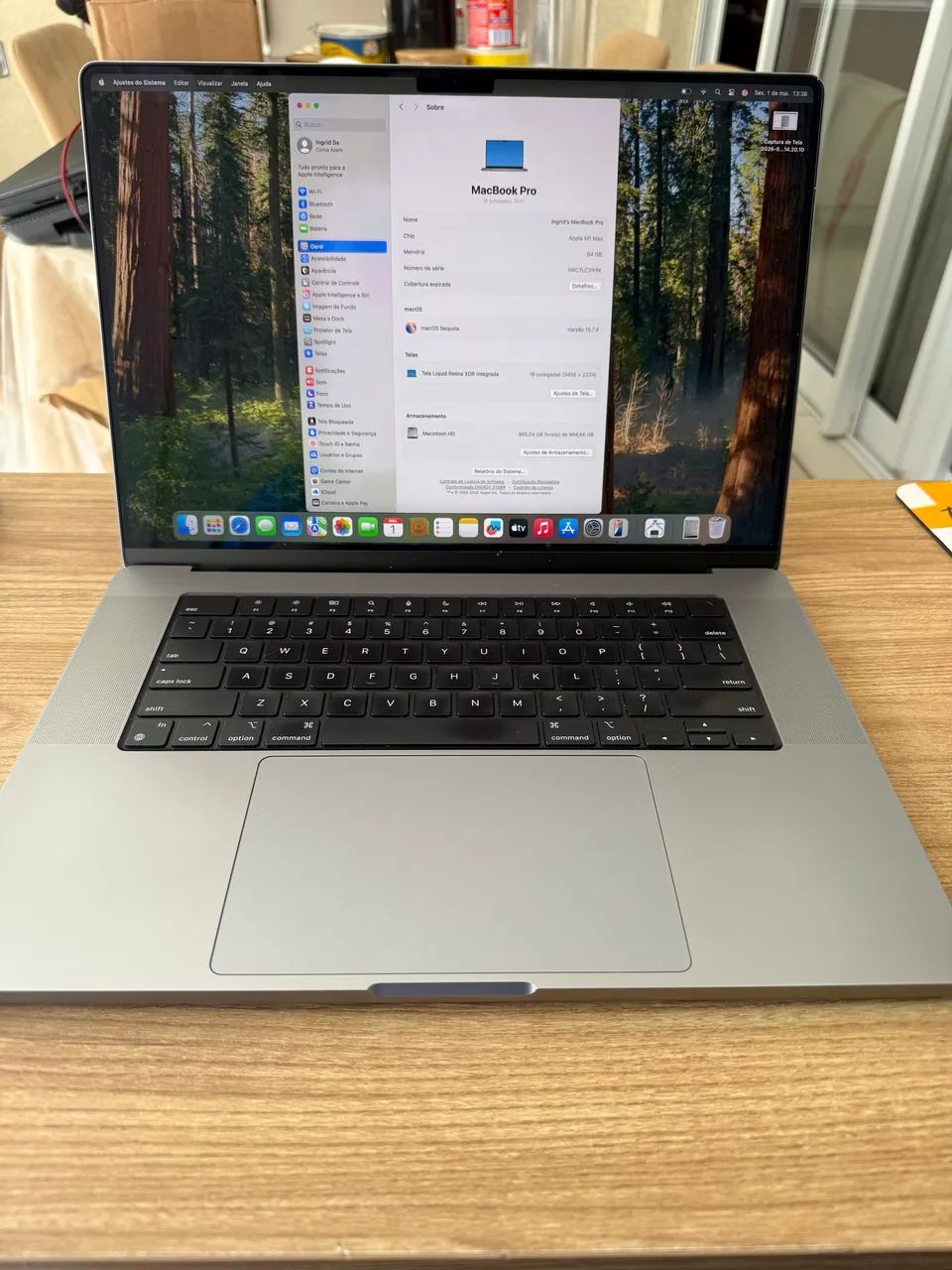 MacBook Pro M1 Max 64gb 1tb - Notebooks - Jardim Flor da Montanha
