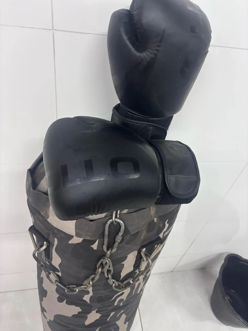 Saco de box, luvas Volo e talas  - Foto 4
