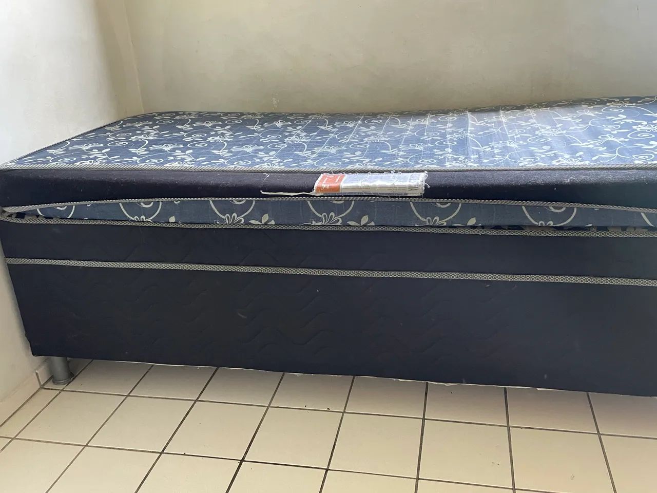Cama box solteiro 