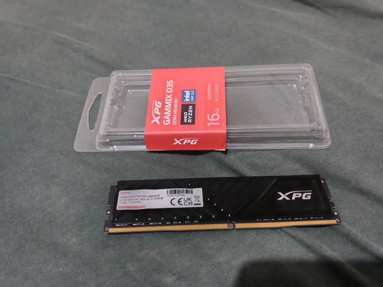Memória DDR4 XPG Gammix D35