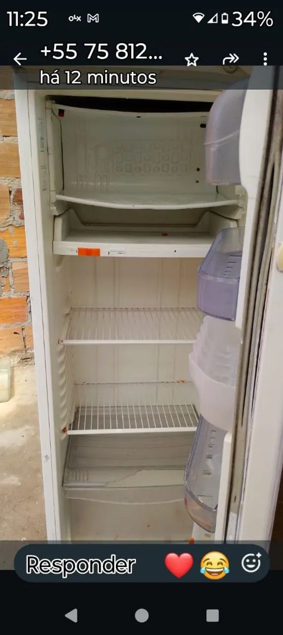 Compra sucata de geladeira quebrada