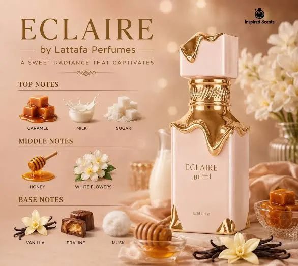 Perfume Árabe Lattafa Eclaire 100ml - Original e Lacrado - Foto 4