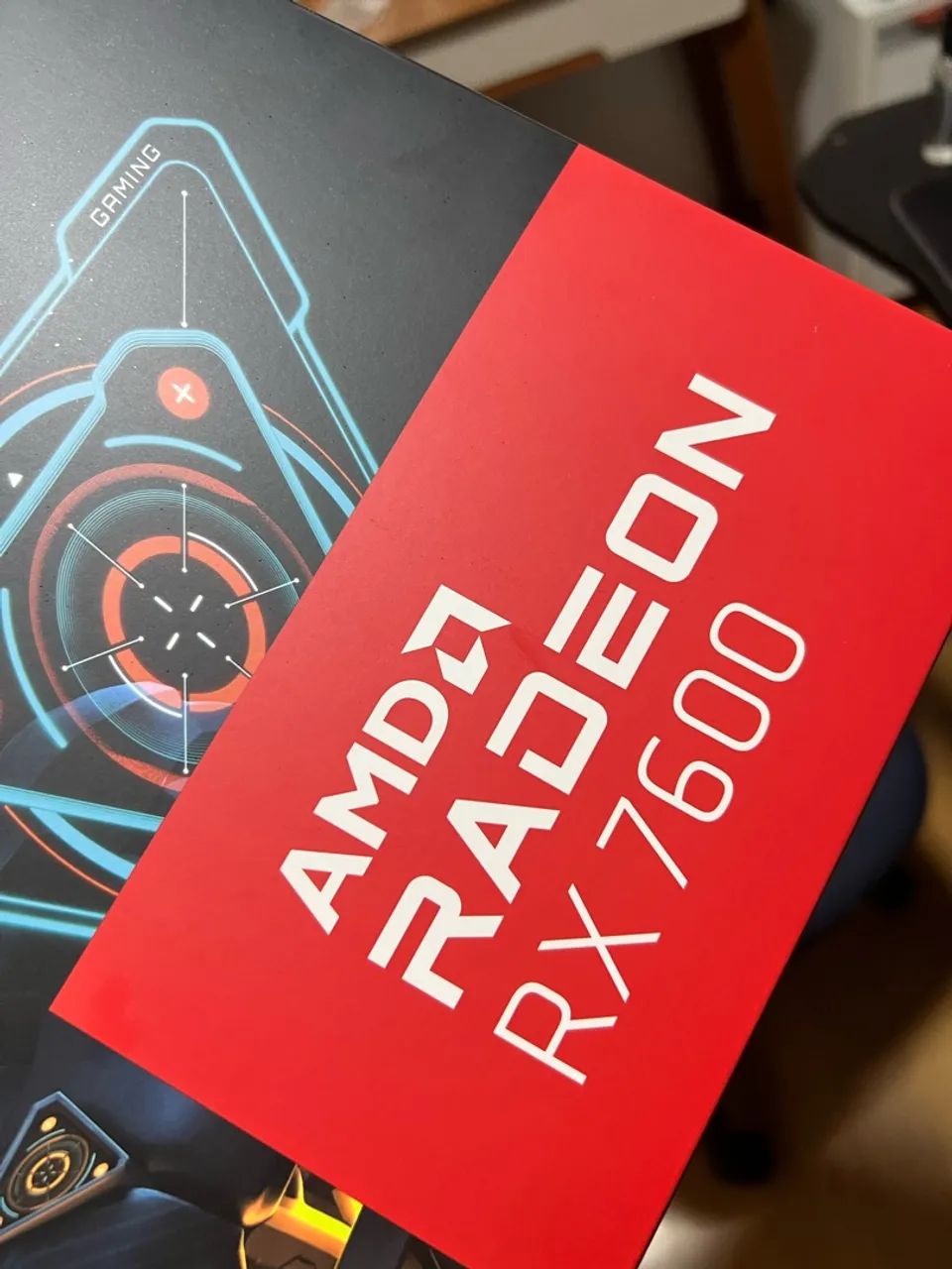 Placa de vídeo RX7600 OC 8GB 