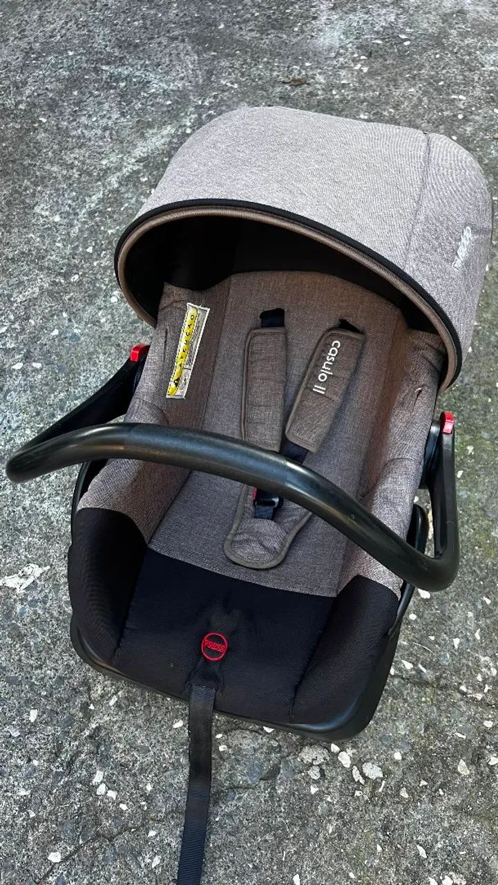 CARRINHO DE BEBÊ COM BEBÊ CONFORTO E BASE PARA CARRO - Foto 2