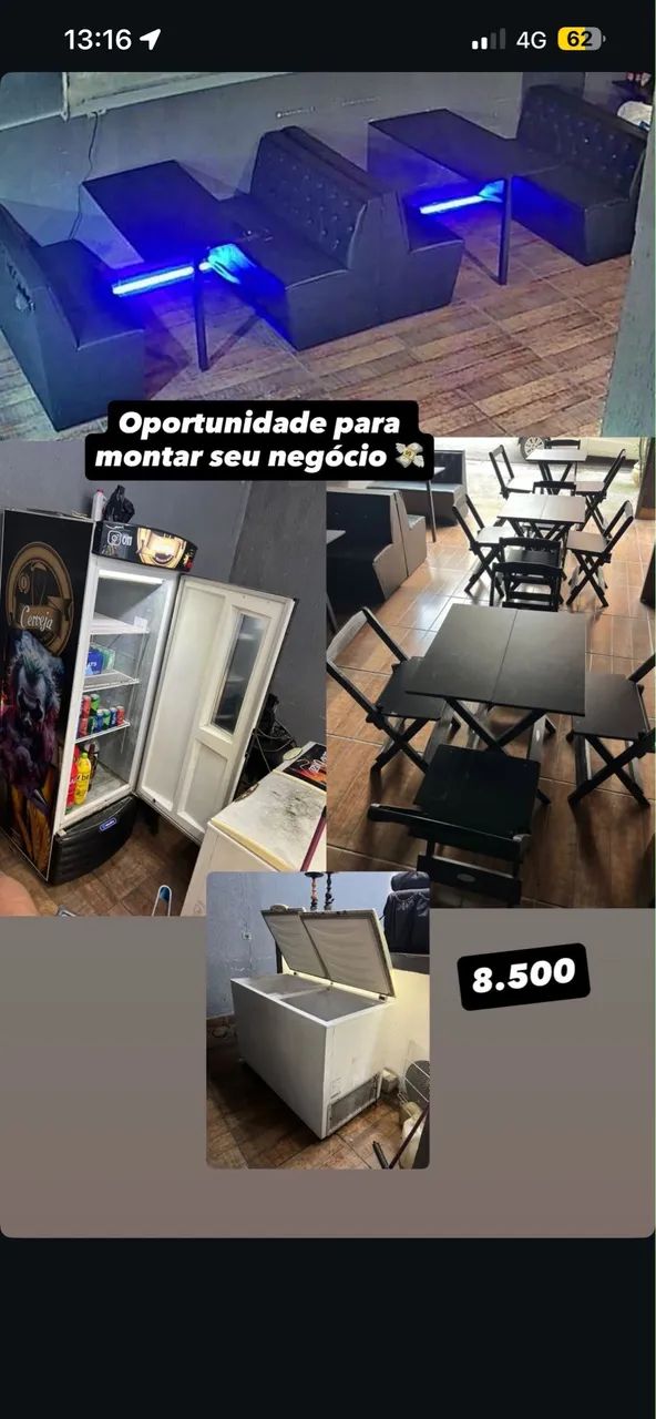 Vende-se itens para comércio 