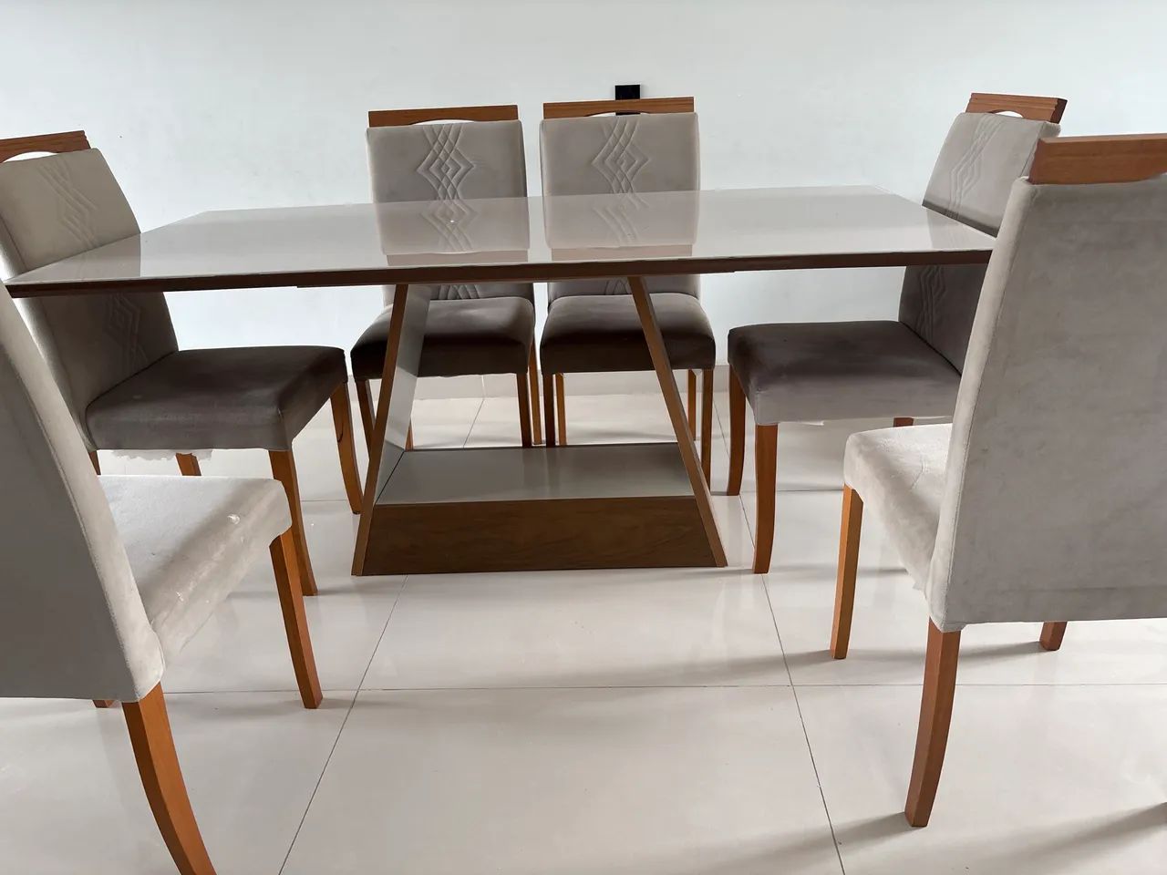 Mesa de jantar 6 cadeiras Sul Móveis  - Foto 2