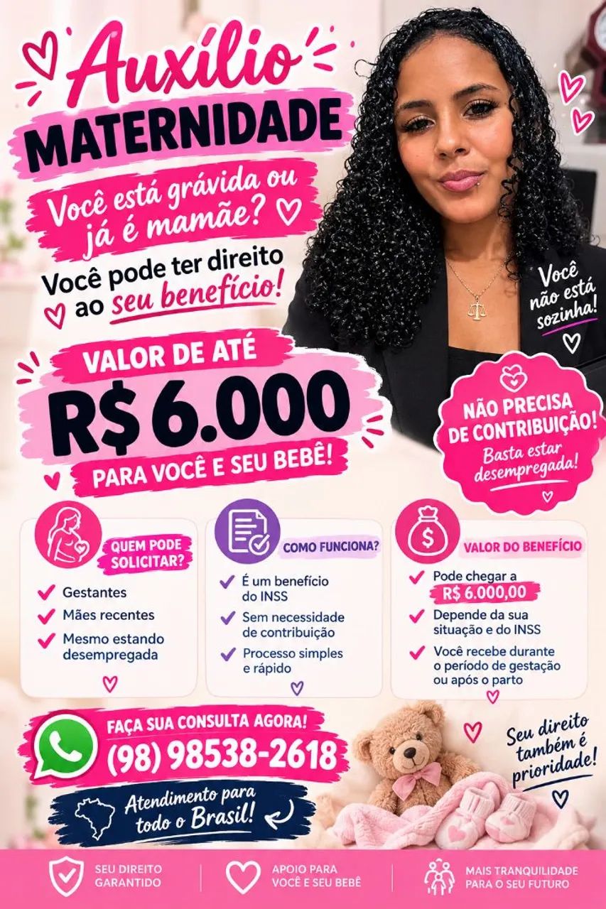 Auxílio maternidade.  - Foto 2