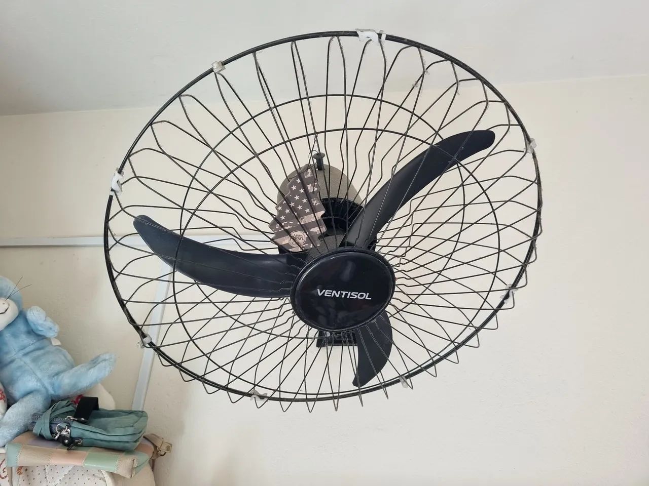 Vendo ventilador de parede grande - Foto 5