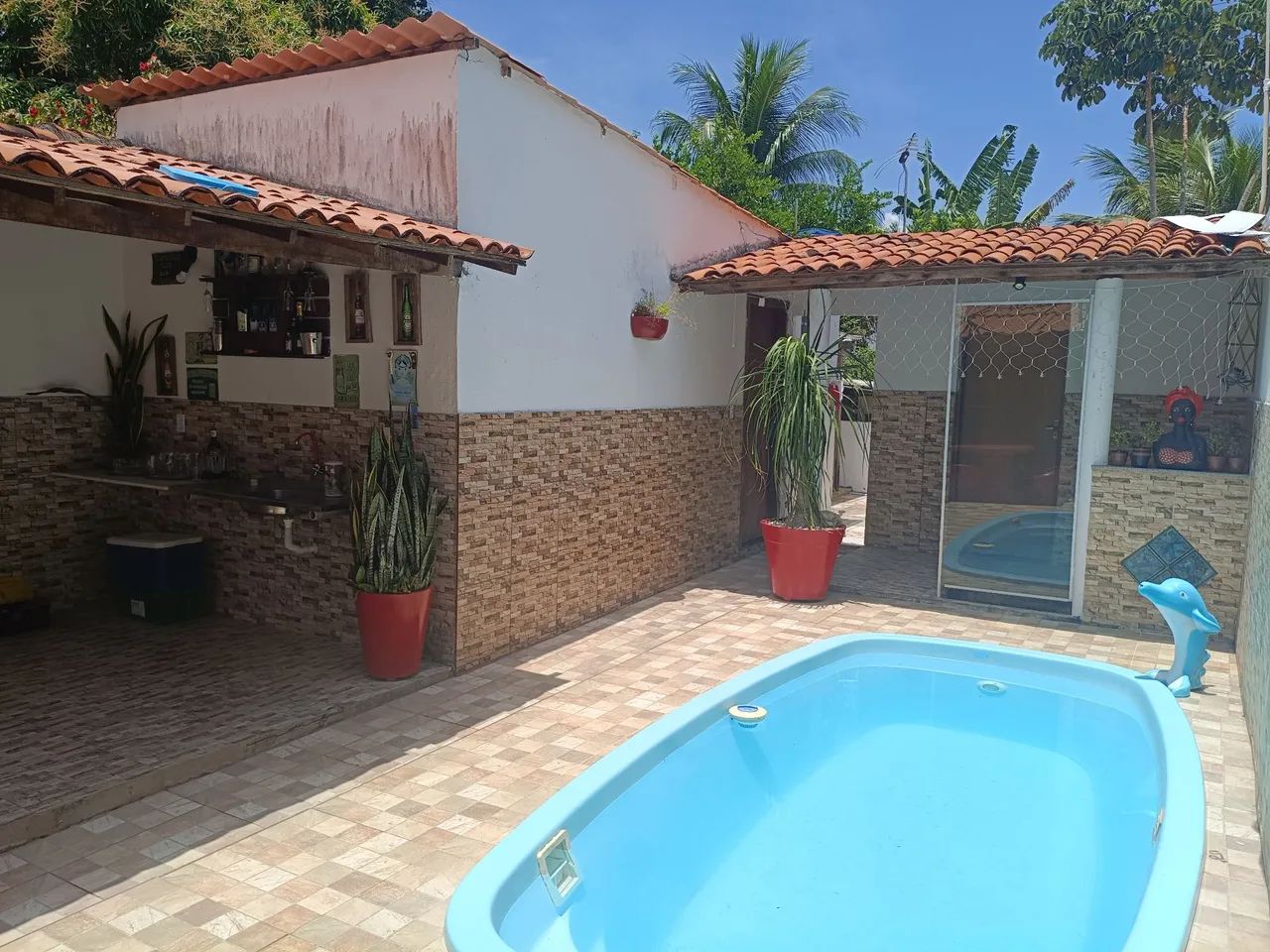 Casa com picina