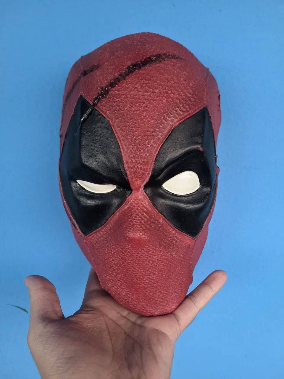 Cabeça do Deadpool Tamanho Real para Parede - Item Geek Colecionável