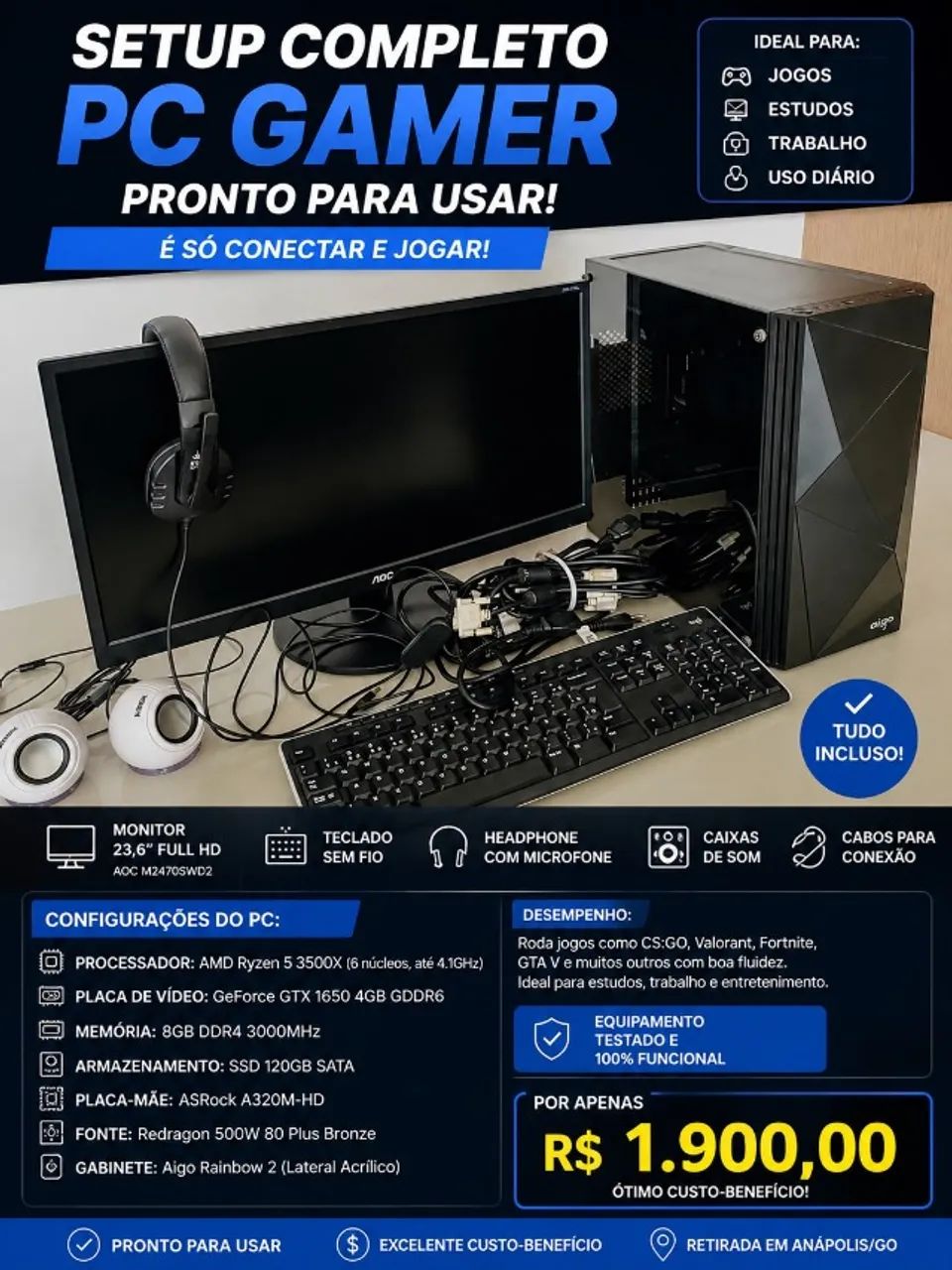 Setup - Computador Gamer