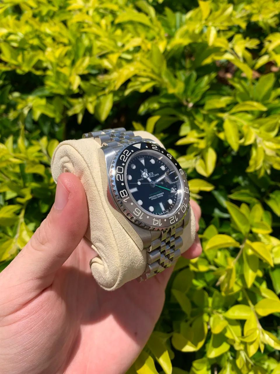 Relógio Automático ROLEX GMT MASTER II BRUCE WAYNE