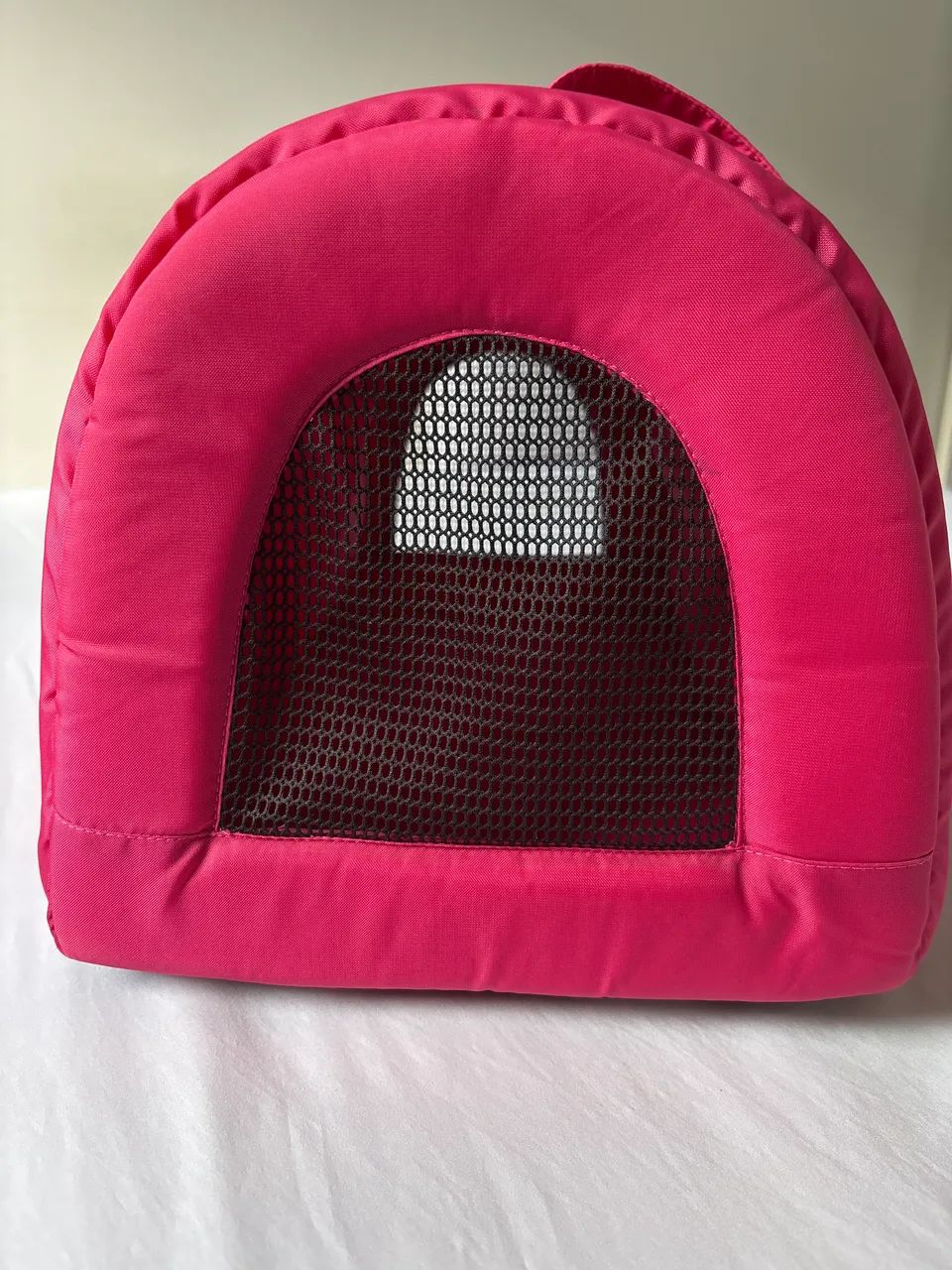 Bolsa de Transporte Luxo Bichinho Chic Rosa M - Foto 3