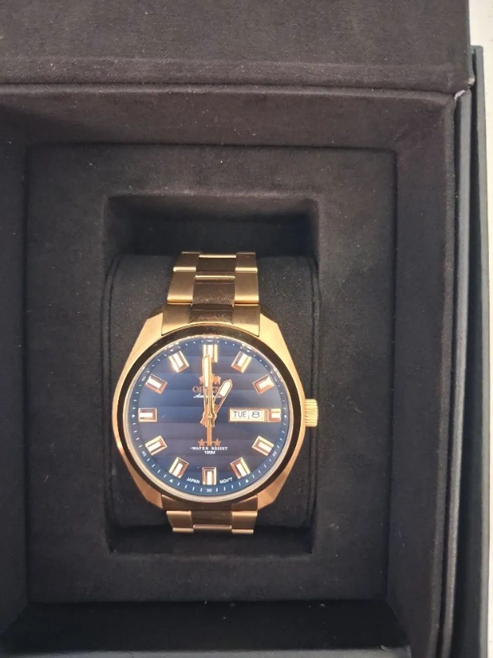 Relógio Orient dourado automático  - Foto 4