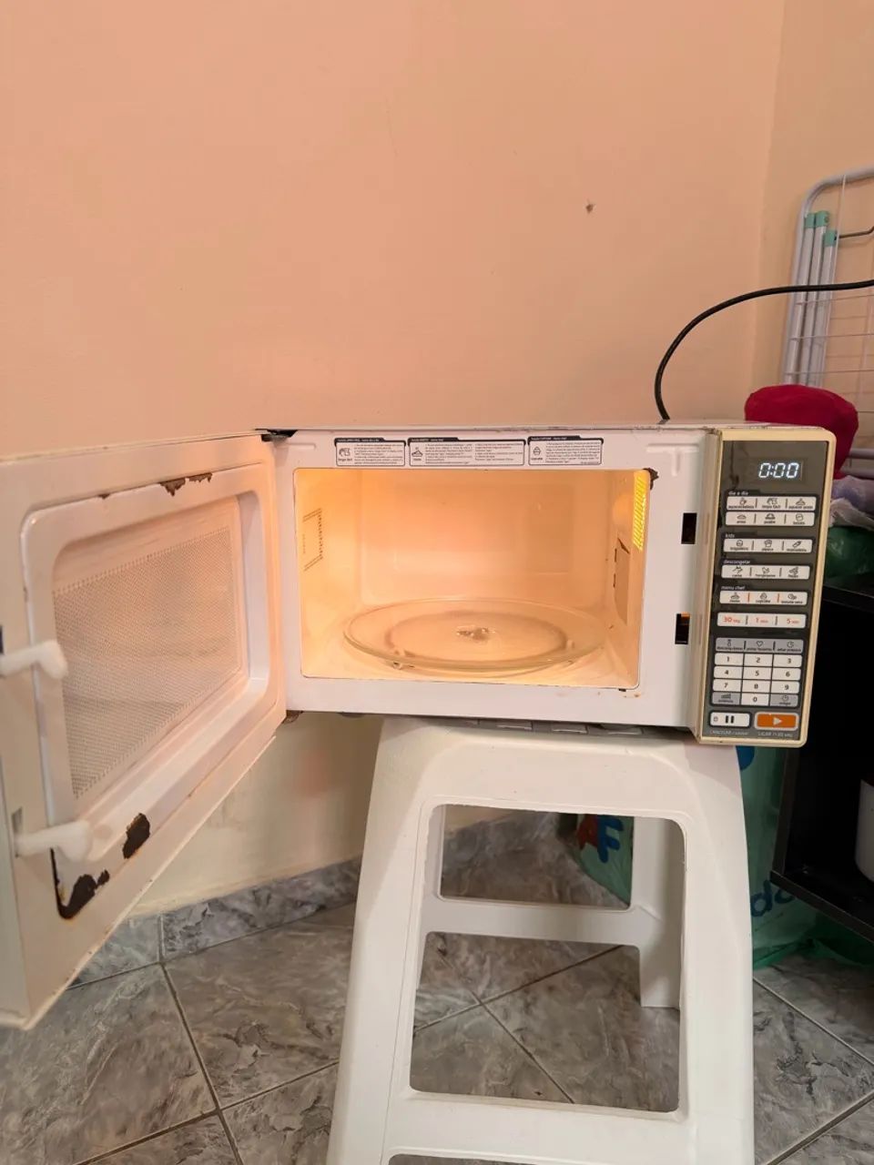 Micro-ondas Midea Liva 30L MTAS41 - COM DEFEITO - Foto 3
