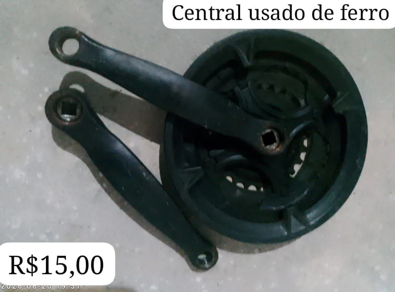 Peças para bicicleta, novas e usadas. - Foto 5