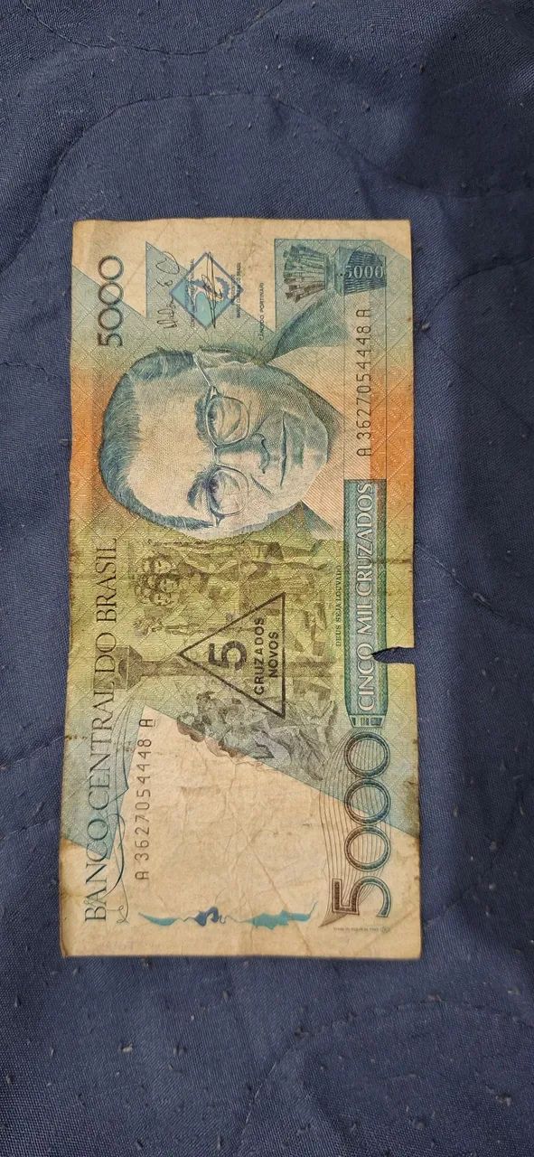 LOTE COM 8 CEDULAS ANTIGAS - Foto 3