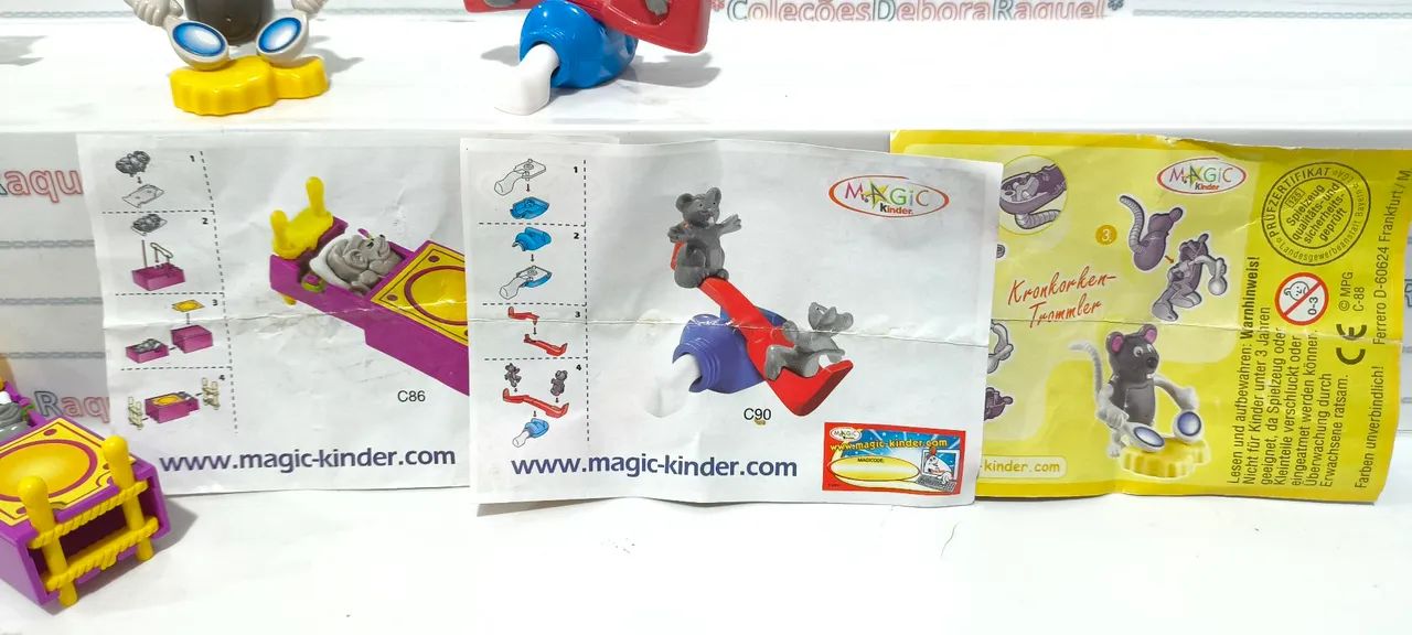 Kinder ovo coleção Ratos em Ação  - Foto 4