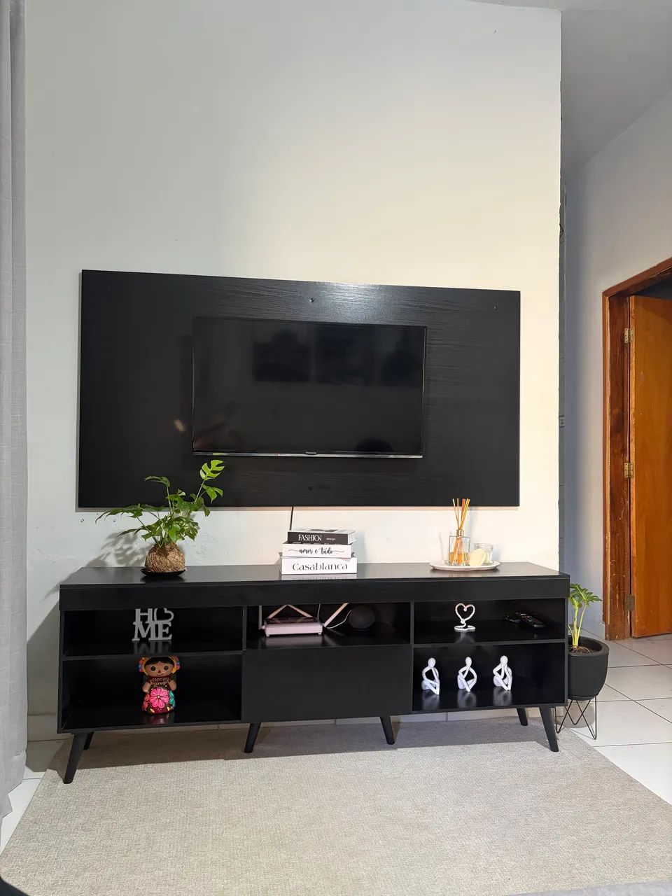 Rack e painel para sala 