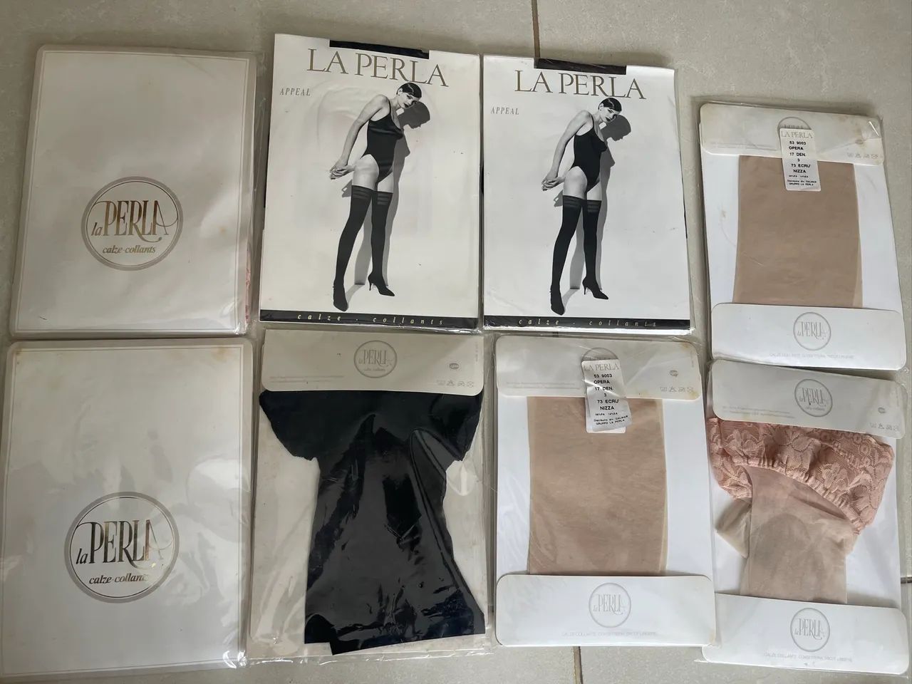 Meia 7/8 Italiana marca Perla rendada  - Foto 3