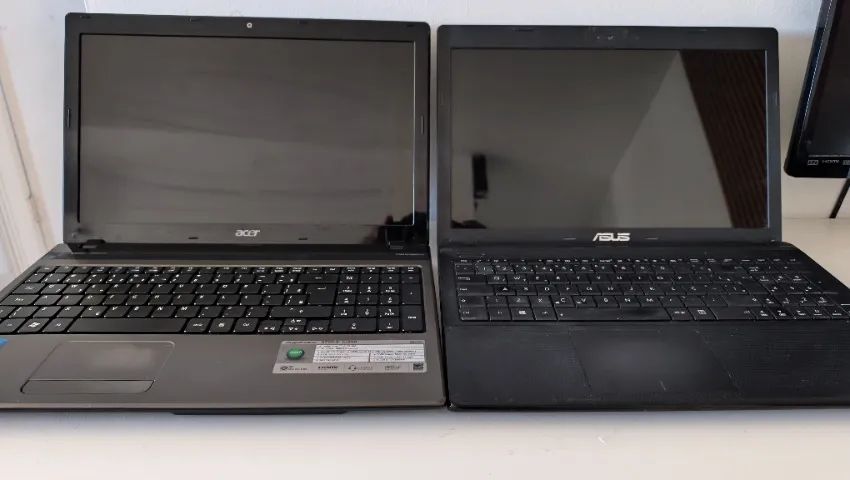 Notebook Asus + Notebook Acer