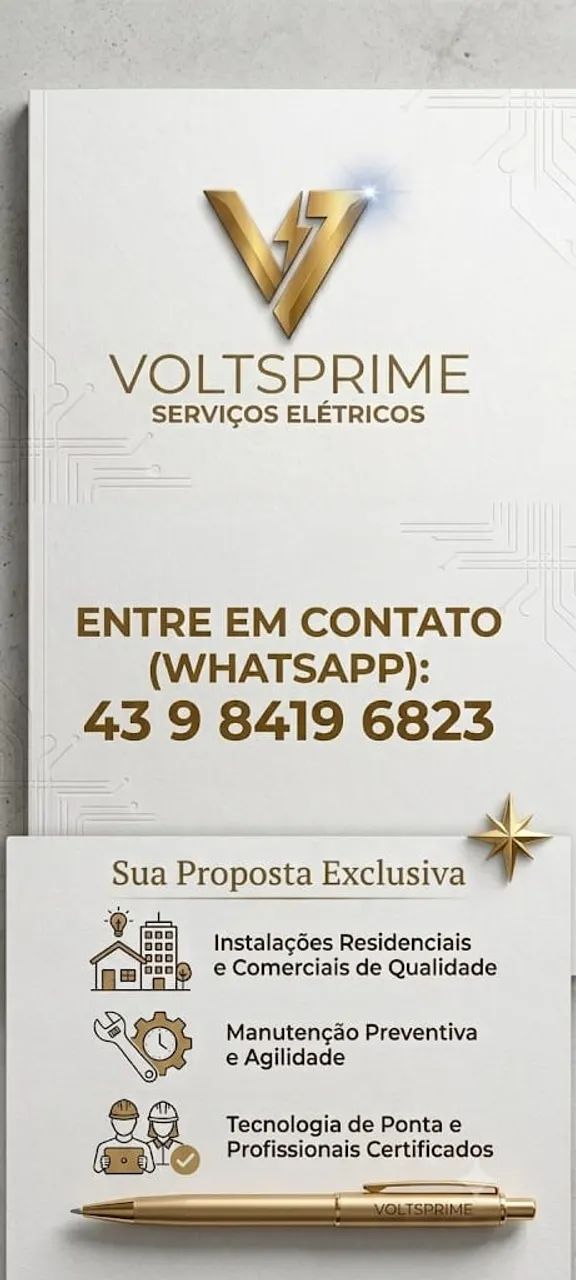 VoltsPrime Serviço Eletrico em Londrina 