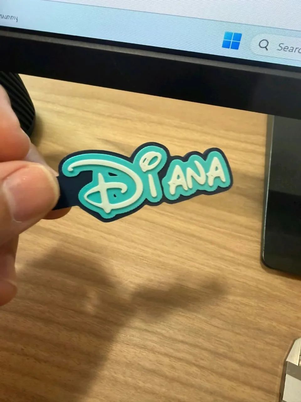 Chaveiro personalizado com seu nome 