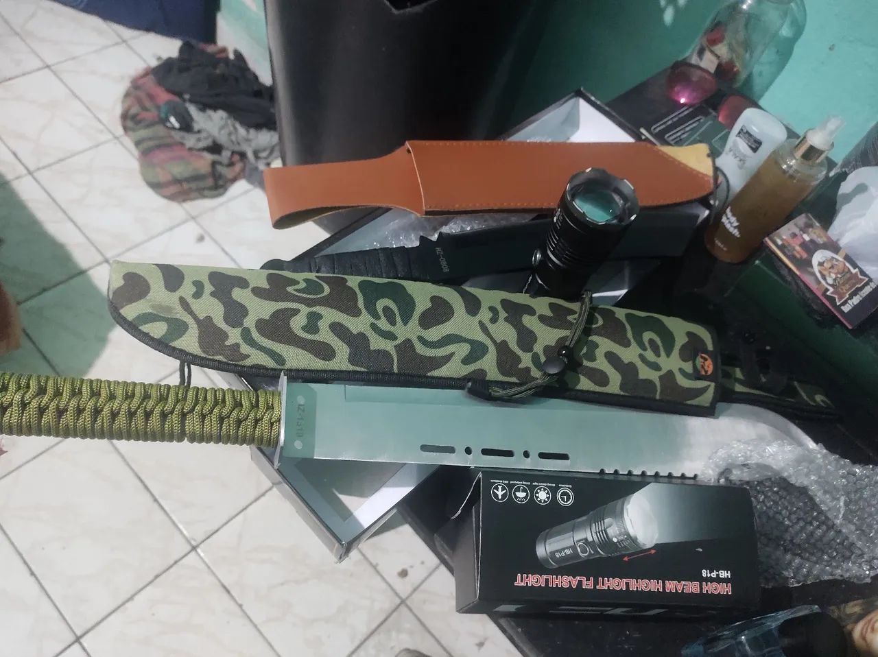 Kit sobrevivência 