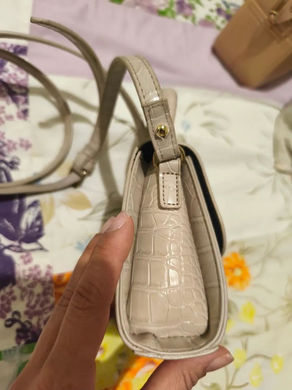 Mini bag nude Forever21 - Foto 4