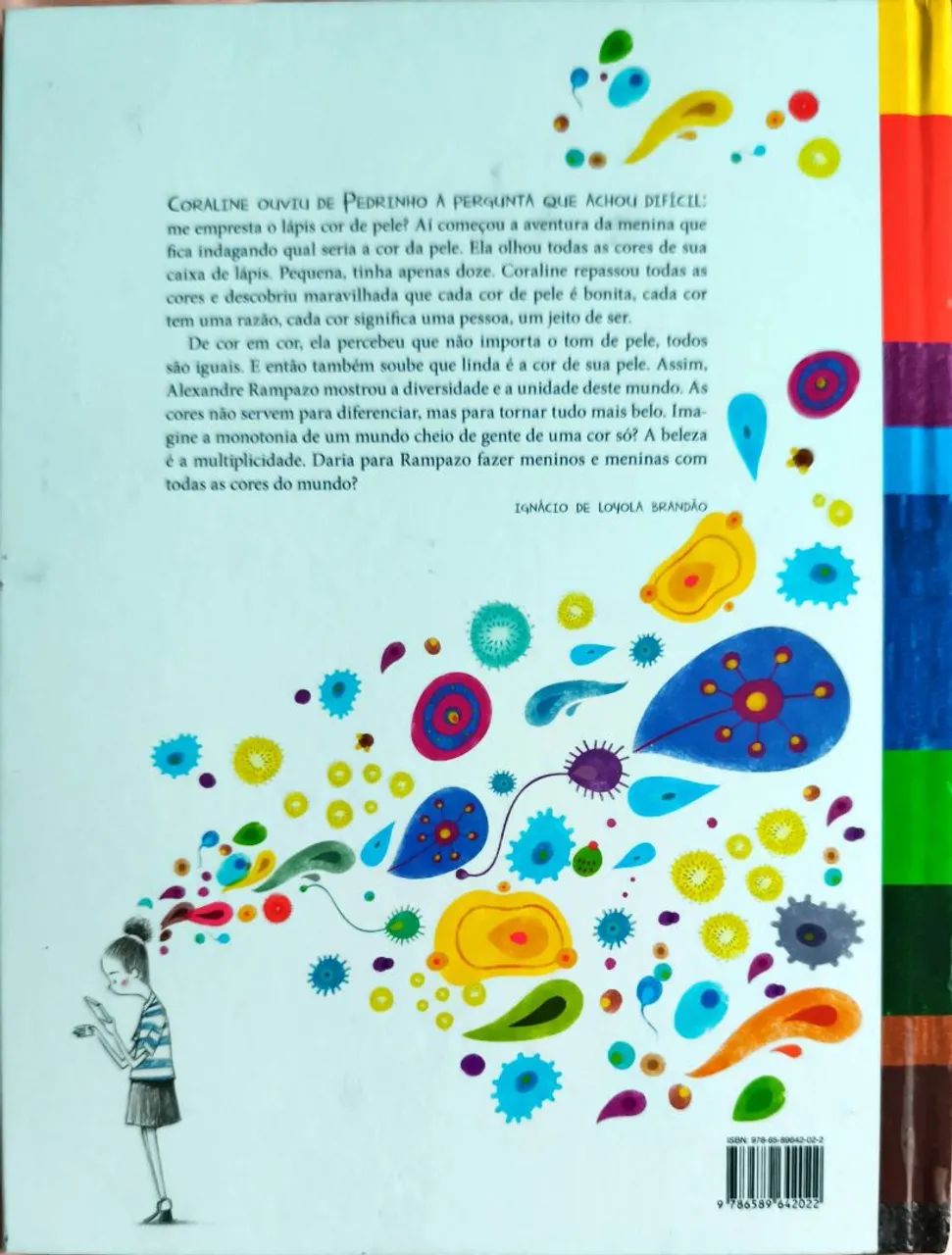 Livro A cor de Caroline  - Foto 2