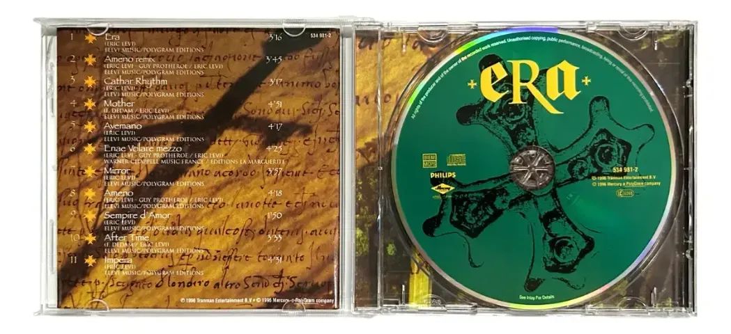 Era - Éric Levi "New Age"(CD Importado da Alemanha) - Foto 3