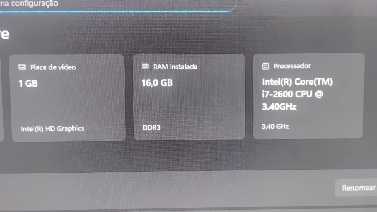 Pc de escritório (Gabinete com tudo dentro) - Foto 4