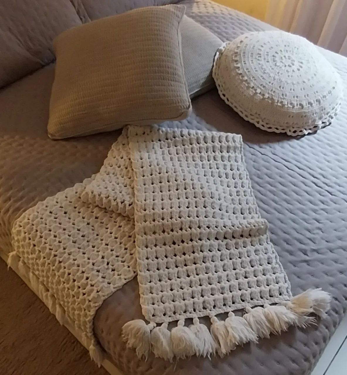 Kit Crochê Para Quarto