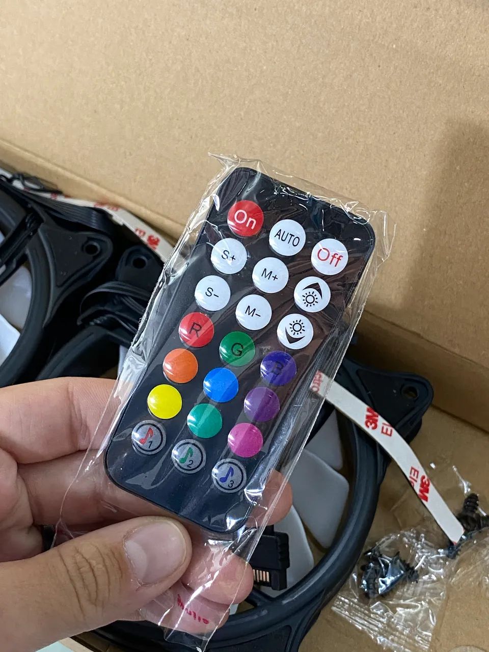 KIT 3 COOLER?s +FITA ARGB COM CONTROLADORA GAMING MASTER NOVA - Foto 5