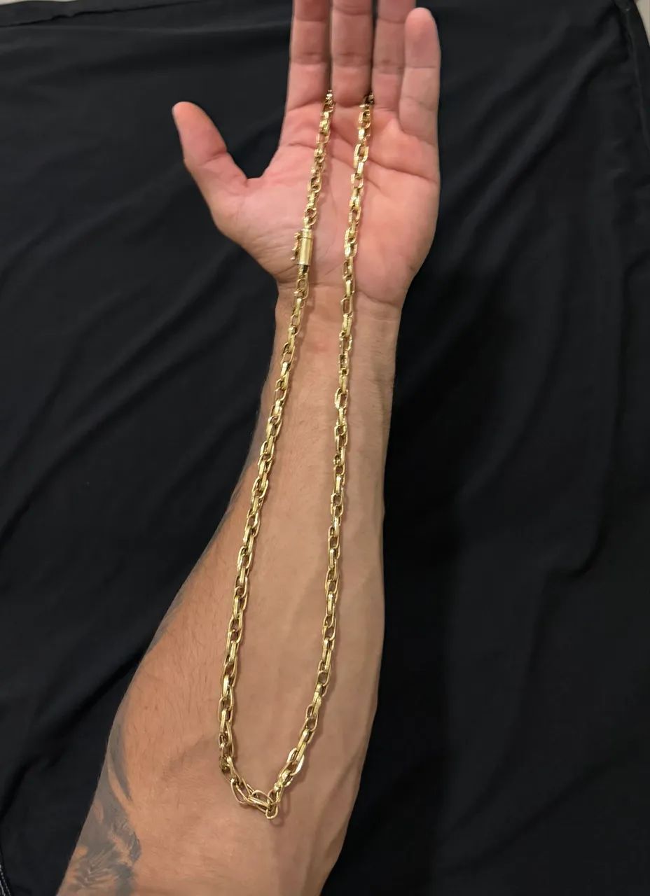 Cordão ouro 18k 20g