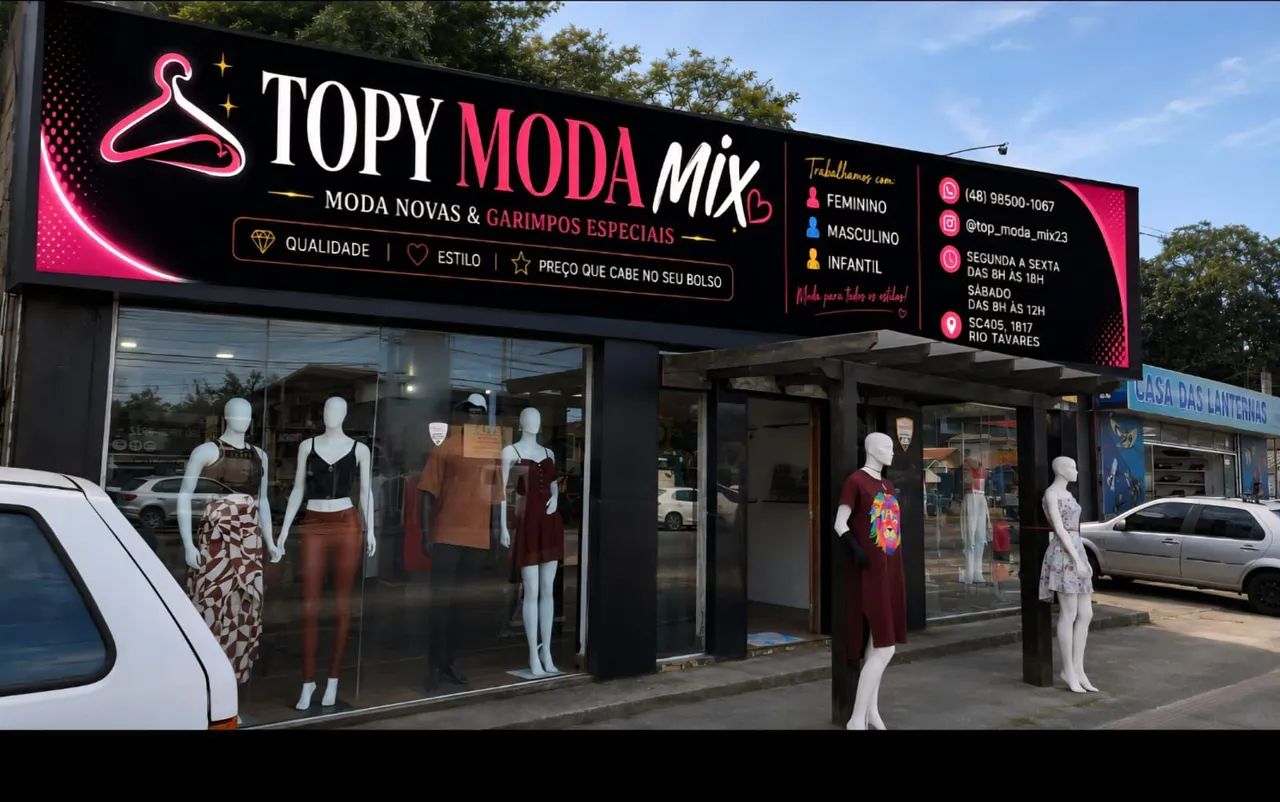 Oportunidade de negócio  loja de roupas 