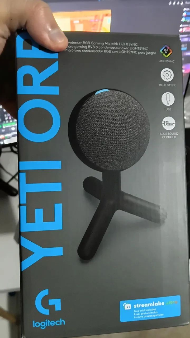 MICROFONE LOGITECH YETI ORB