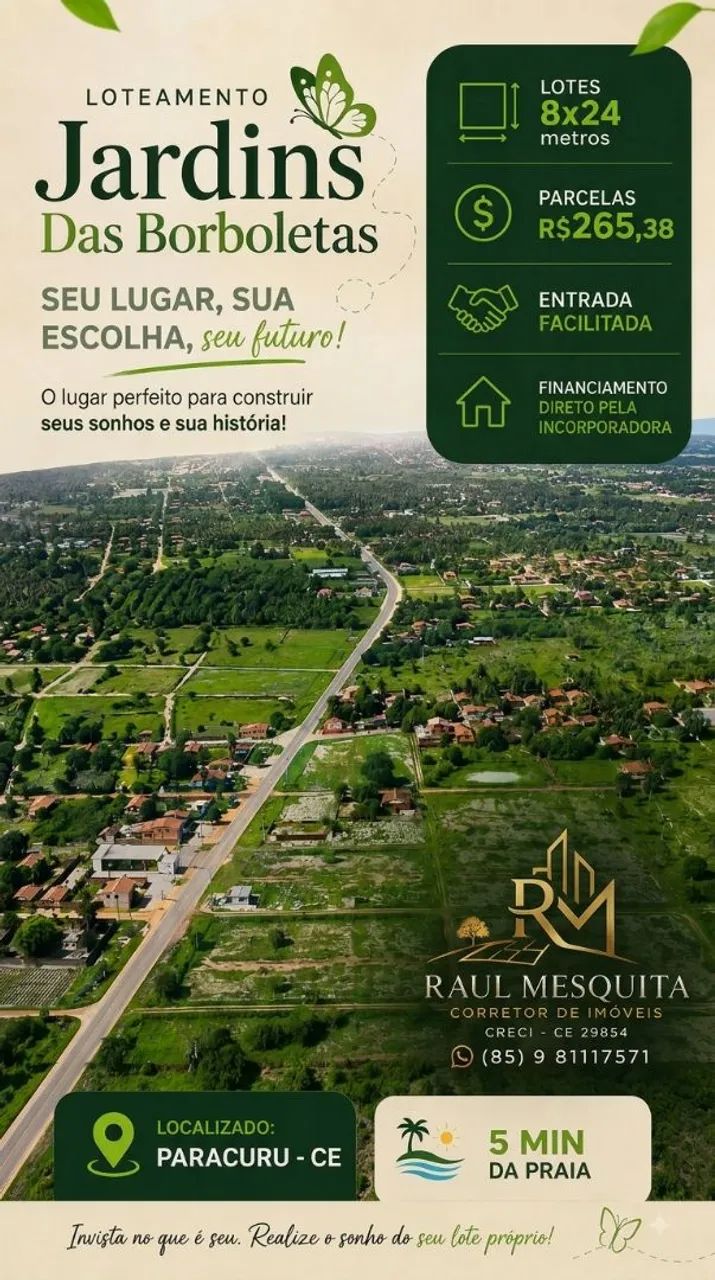 LOTES EM PARACURU