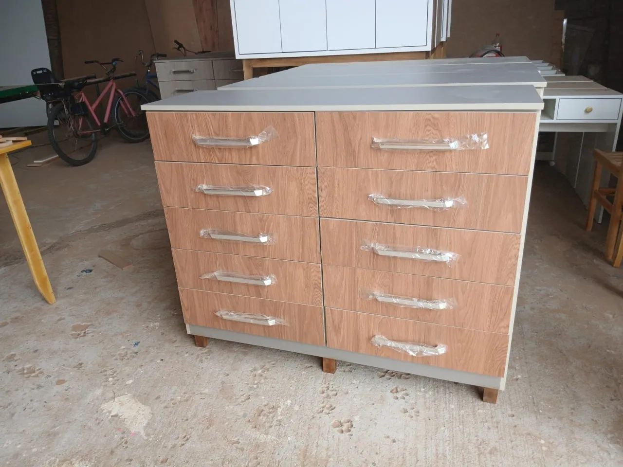 Cômodas 10 gavetas MDF  - Foto 5