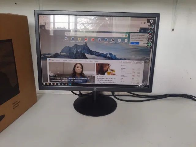 Monitor 19 polegadas novo na caixa com Garantia de 6 meses R$ 369,00 - Foto 5
