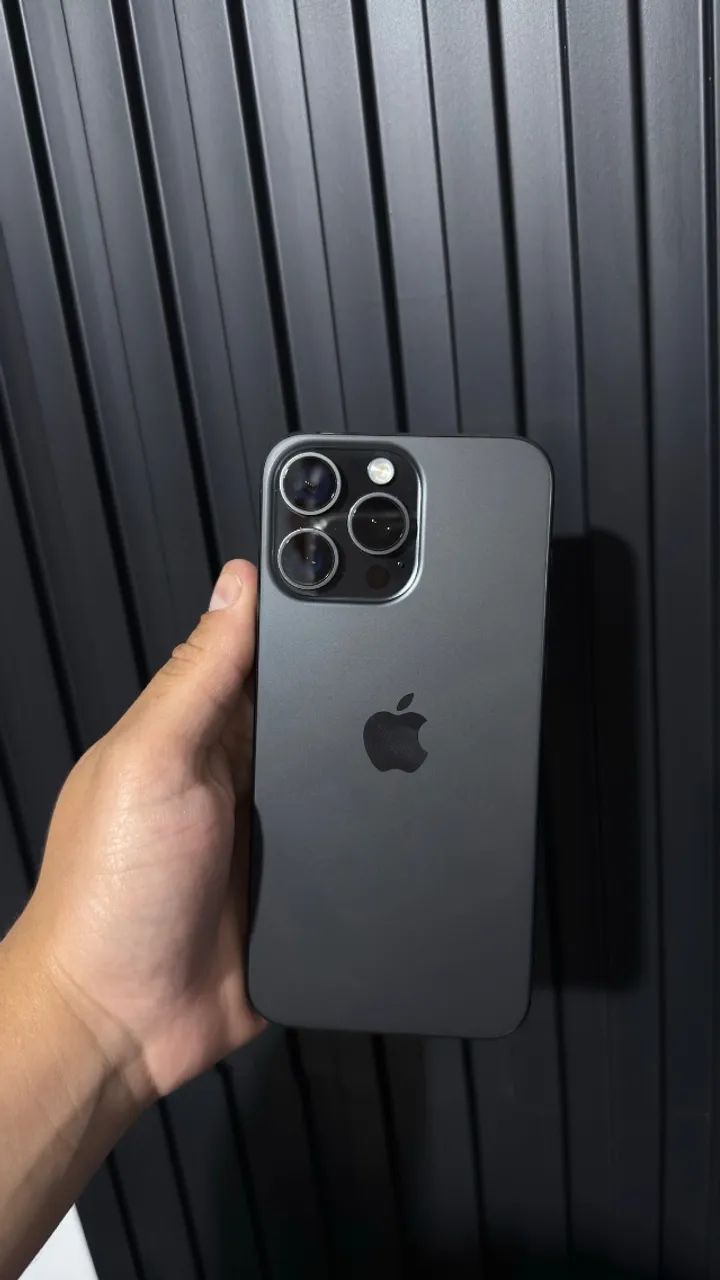 iPhone 15 Pro Max 256GB Preto Original 87% - Foto 4