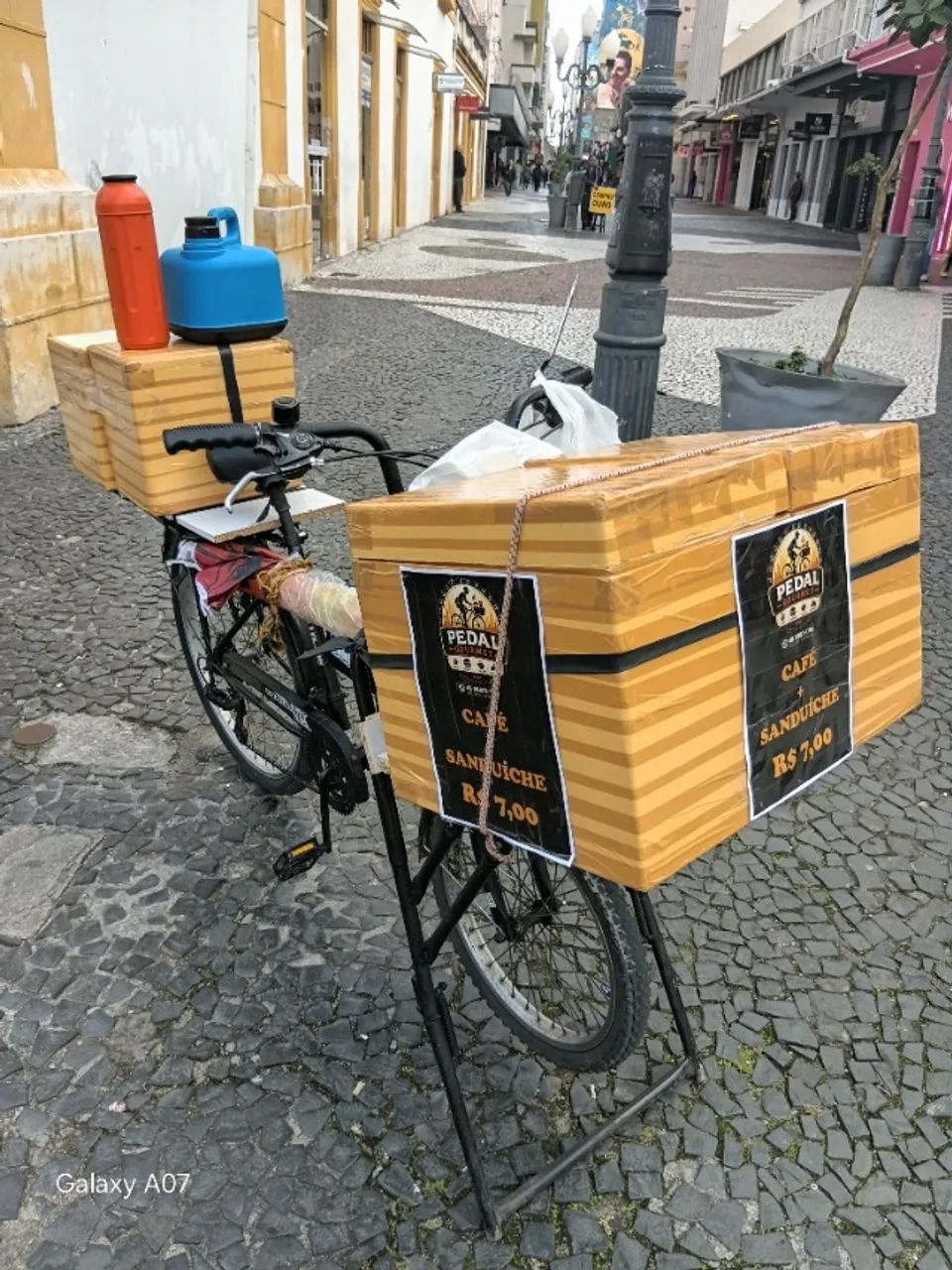 Bicicleta de carga com marchar toda revisada 100% - Foto 2