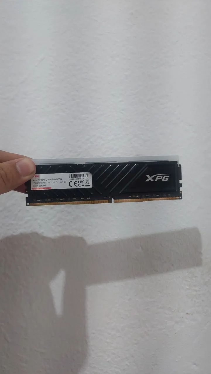 Memória ram 16gb 3200hz XPG