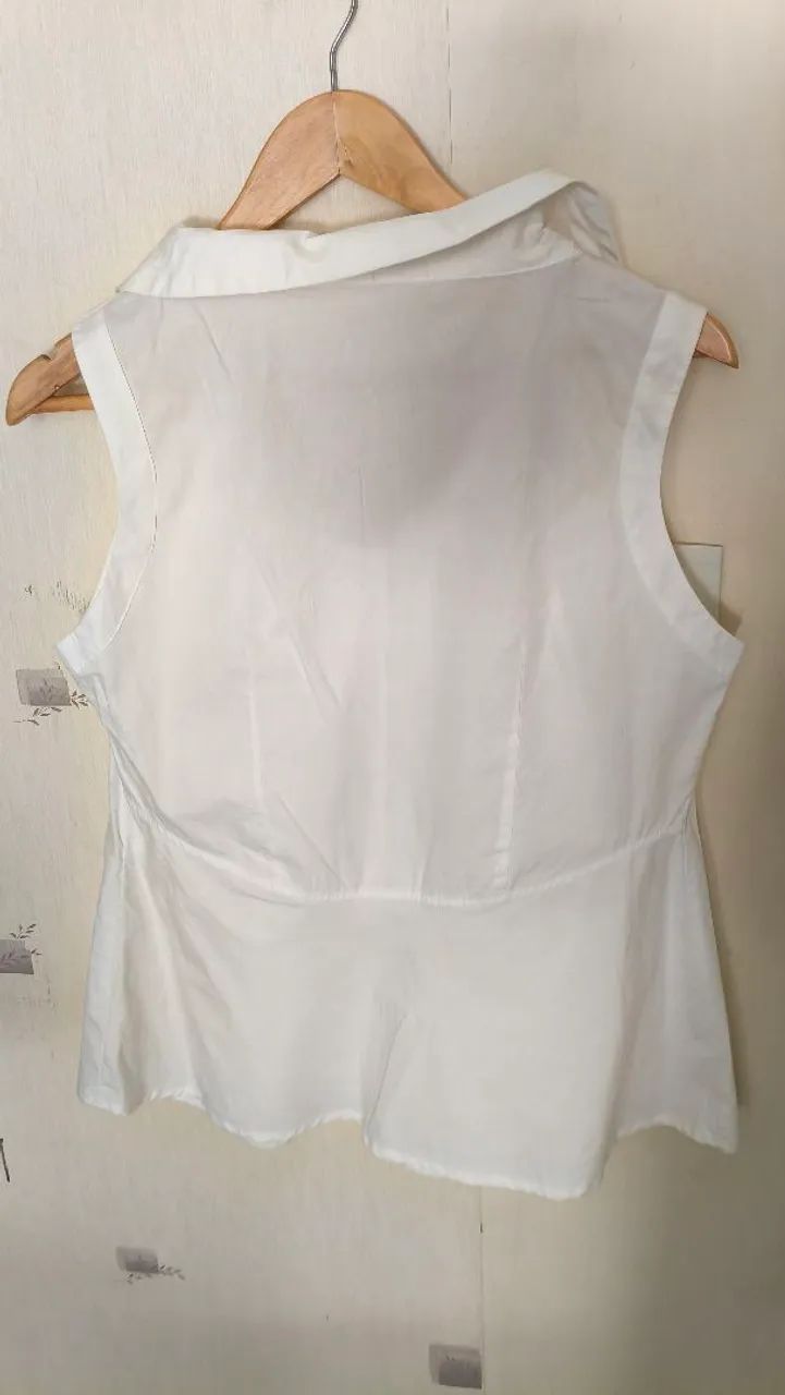 MARISA BLUSA ALGODÃO <br>Manga flare <br>Altura 73cmmariss - Foto 3